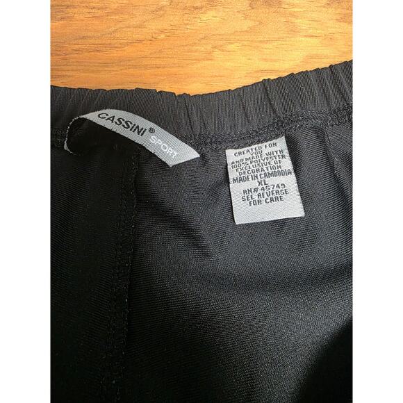 Oleg Cassini Black & Blue Sweatsuit Women's XL Athleisure Jogging Runner Warm - Picture 12 of 16